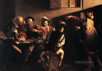 聖マタイ・カラヴァッジョの召命 Oil Paintings